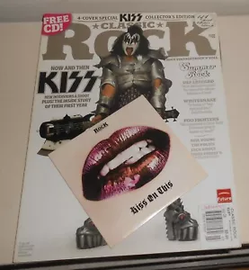 Classic Rock Magazine #120 Kiss Gene Simmons July 2008 w/CD RARE - Foto 1 di 4