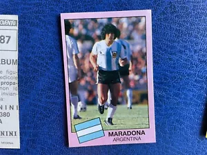 PANINI CALCIATORI 1985/86 ARGENTINA MARADONA N 332 *** - Foto 1 di 2