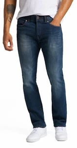 Pantalones de mezclilla LEE Extreme Motion para hombre súper elásticos ajustados azules Aristocrat - Imagen 1 de 4