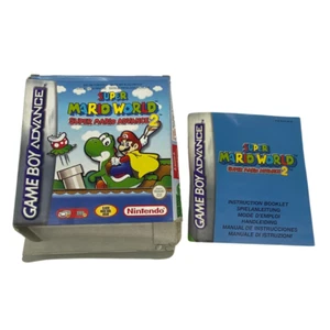 Nintendo Gameboy Advance Super Mario World 2 box & instructions - Picture 1 of 5