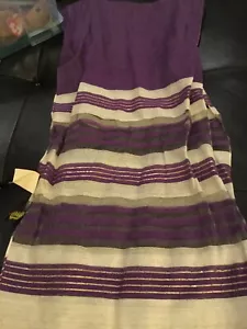 Vintage Glentex Silk & Spun Rayon Made In Japan 11.5” X 44” - Picture 1 of 6
