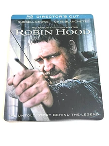 Robin Hood (Blu-ray/DVD) SteelBook - Director's Cut 2-Disc Set Rare Collectible - Picture 1 of 4