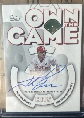 Hunter Pence 2024 Topps Archives Own the Game Auto #06OGA-HP Phillies - Image 1 of 2