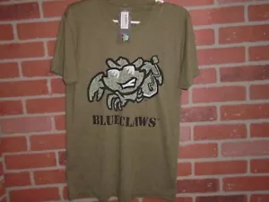 PHILADELPHIA PHILLIES JERSEY SHORE BLUE CLAWS MILITARY NIGHT T-SHIRT NEU MIT ETIKETT - Bild 1 von 2