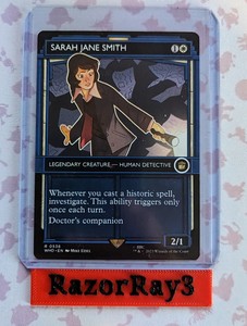 Sarah Jane Smith - Showcase R MTG Universes Beyond: Doctor Who. NM 