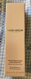 Illuminatore luminoso idratante colorato SPF 25 4W1 TAWNY Laura Mercier 1,7 oz 9/24 - Foto 1 di 7