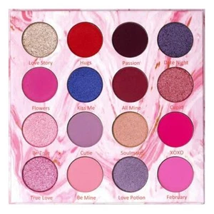 Lurella Cosmetics SWEETHEART EYESHADOW PALETTE - 16 COLORS - Bild 1 von 1