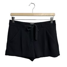 Wilfred Aritzia Exergue Shorts Pleated Tie Front Black Size 2