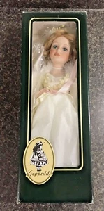 Beautiful Geppeddo Porcelain 15" Doll 16B056 w/ Box - Picture 1 of 9