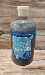 NEW Bath Body Works True Blue Spa Sudsing Skin Scrub With Shea Butter Beads 16oz - Picture 1 of 6