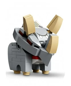 LEGO Super Mario - Reznor 2 - Minifigur Figur Rhino Dino Nashorn Toad 71390 - Bild 1 von 4