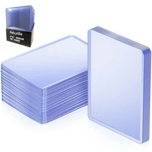 (100) Ultra Clear 3x4 Toploaders Top Loader + 100 Penny Sleeves Pro Sports Cards - Picture 1 of 3