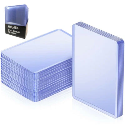 (100) Ultra Clear 3x4 Toploaders Top Loader + 100 Penny Sleeves Pro Sports Cards - Image 1 of 3
