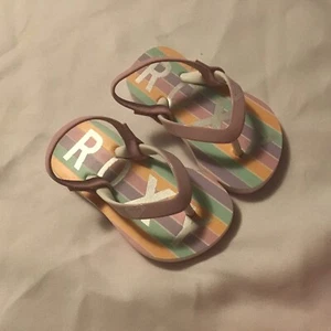 Roxy Bubbles II Flip-Flops mit Rückengurt Kleinkind 5-6 - Bild 1 von 5