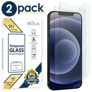 For iPhone 12 / 12 Pro / 12 Pro Max Tempered Glass Screen Protector 2-PACK - Picture 1 of 48