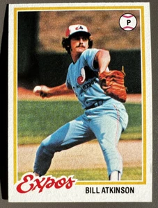1978 Topps #43 Bill Atkinson RC Montreal Expos NM or Better - Picture 1 of 2