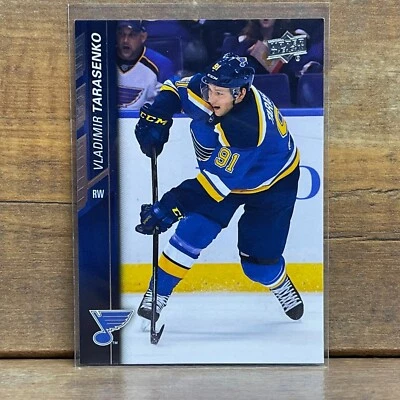 2015-16 Upper Deck Hockey Card #412 Vladimir Tarasenko St. Louis Blues - Image 1 of 2