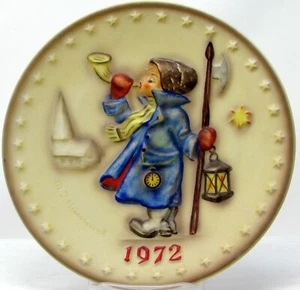 Goebel Hummel 1972 Annual Christmas Collector Plate - Picture 1 of 2