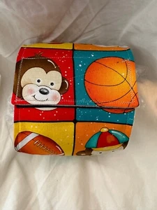 Dog Puppy Belly Band Wrap Contoured Diapers Male Puppy Flannel lined 12" SPORTS - Picture 1 of 5