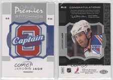 2007-08 O-Pee-Chee Premier Stitchings /199 Jaromir Jagr #PS-JJ