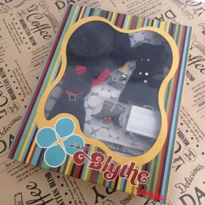 Camera Happy Dress Set Blythe Outfit Red x black coordination Hobby Takara Tomy - Image 1 of 3