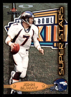 2002 Fleer Throwbacks Super Stars #8 John Elway - Image 1 of 2