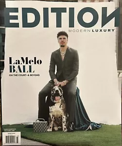 Edition Modern Luxury Magazine All-Star LaMelo Ball Vol VIII Fall 2023 - Picture 1 of 3