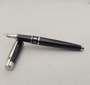 S.T. DUPONT D-LINK SCHWARZ LACK FÜLLSTIFT 18k M NEU IM KARTON TOP VINTAGE - Bild 1 von 11