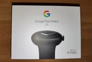 Google Pixel Watch LTE Matte Black case/ Onsidian - Brand New Unopened - Afbeelding 1 van 12