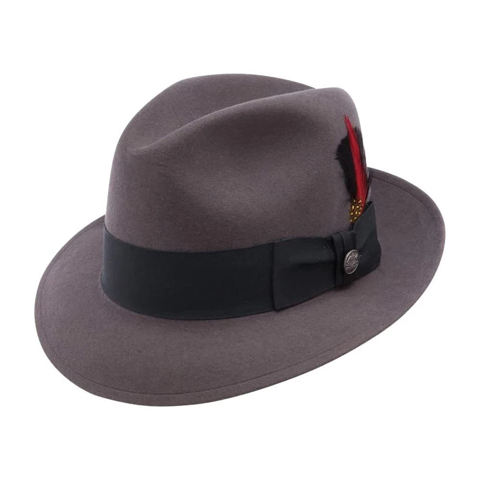 Stetson Men's Frederick Felt Fedora Hat - Image 1 of 1