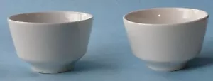 HOMER LAUGHLIN Restaurant BEST CHINA CAROLYN MOLD Dinnerware Set 2 FRUIT BOWLS - Picture 1 of 6