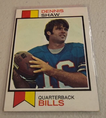 1973 Topps #525 Dennis Shaw - Image 1 of 2