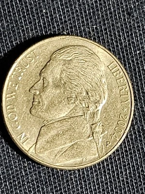 2004 P Nickel Bicentenary of Lewis and Clark Expedition Keelboat, (XF) - Image 1 of 4