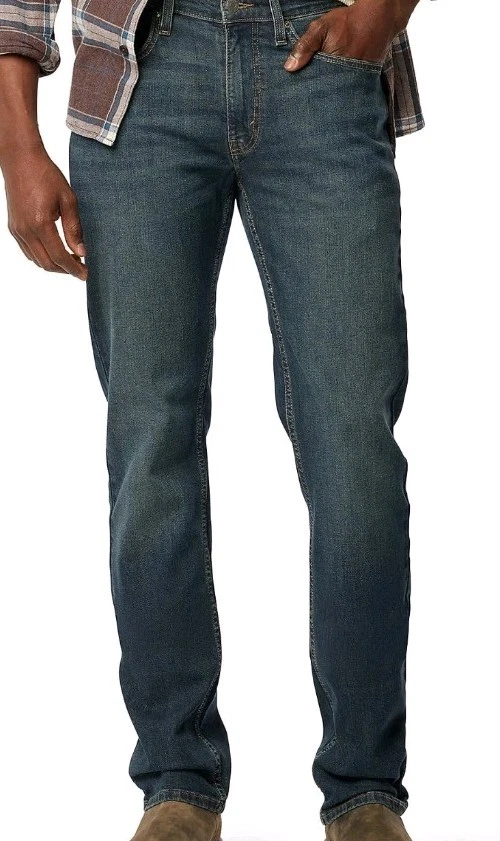 Men's Signature By Levi Strauss &Co. Straight Fit Jean's Black. 32x32