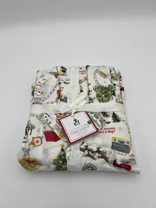 Pottery Barn Teen Buddy The Elf Flanell Pyjama Set - XXS - Neu mit Etikett - Bild 1 von 6