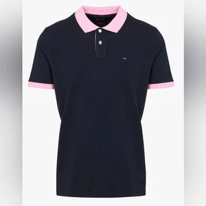 Eden Park Herren Poloshirt XL $ 118 marineblau und pink - Bild 1 von 9