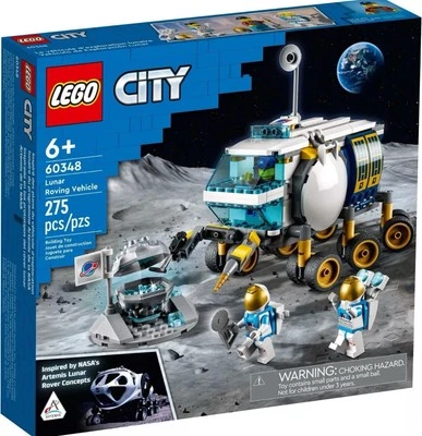 🔥LEGO CITY 60348 Lunar Roving Vehicle Space SEALED RETIRED NISB Exclusive Figs - Image 1 of 2