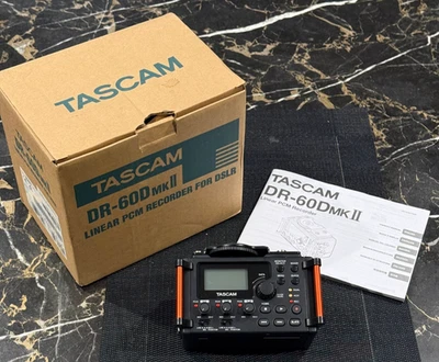 TASCAM DR-60DmkII 4-Channel Portable Recorder for DSLR Filmmakers - Image 1 of 4