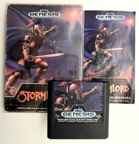Stormlord (Sega Genesis, 1990) COMPLETE CIB Tested & Cleaned!