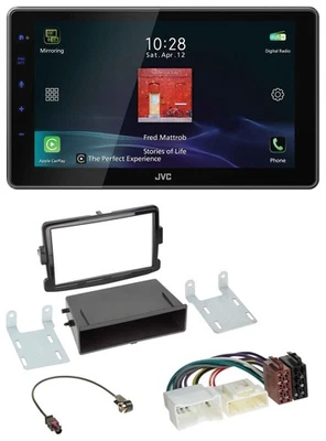 JVC DAB MP3 Bluetooth USB Autoradio für Dacia Dokker, Duster, Logan - Bild 1 von 4