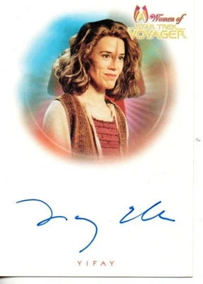 Star Trek Voyager Women of Auto Trading Card No.A7 Tracey Ellis "Yifay" - Image 1 of 2