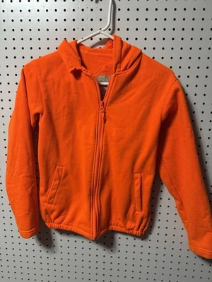 Sudadera Juvenil Mediana Blaze Naranja Con Capucha Cremallera Completa Foto 1 de 2