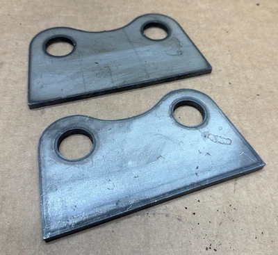 Mini Excavator Bucket Ears Universal AGT MIVA 25mm 1" Chinese 1 Ton Cover PAIR - Image 1 of 4