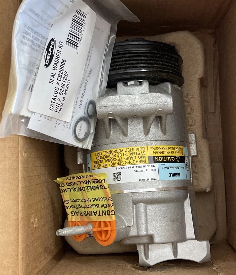 G2U DELPHI AC Compressor Fits Chevrolet cobalt 20052010 And More CS20063 Foto 1 de 2