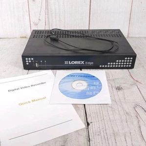 Lorex LH314000 H.264 Edge 4-Channel Digital Video Recorder NO POWER CORD, TESTED - Picture 1 of 7