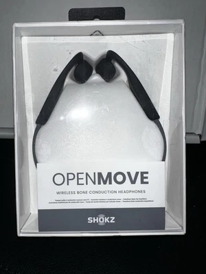 AfterShokz OpenMove Bone Conduction Open Ear Headphones - Gray S661 - Image 1 of 4