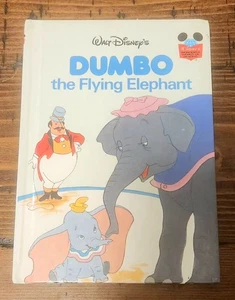 Vintage Walt Disney Dumbo The Flying Elephant Hardcover Book 1978 1st US Edition - Picture 1 of 6