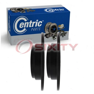 2 rotores de freno de disco traseros centrados para neumático de freno Acura MDX 2007-2013 fh Foto 1 de 4