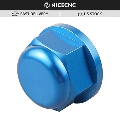 CNC Rear Wheel Axle Nut For Husqvarna TE300i FE250 FE350 FE450 FE501 2014-2022 - Image 1 of 4