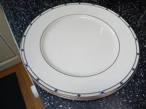 ROYAL DOULTON - ST ANDREWS GEOMETRIX DINNER PLATES X 2 - Picture 1 of 3